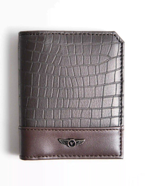 Load image into Gallery viewer, Verutti Men’s Leather Wallet in Brown Cowhide, Model VRW-5009-2
