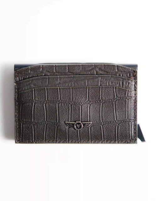 تحميل الصورة إلى عارض المعرض، Verutti Men’s Leather Wallet in Brown Cowhide, Model VRW-1014-3
