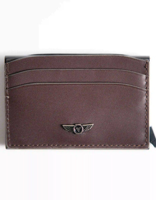 تحميل الصورة إلى عارض المعرض، Verutti Men’s Leather Wallet in Brown Cowhide, Model VRW-1014-4

