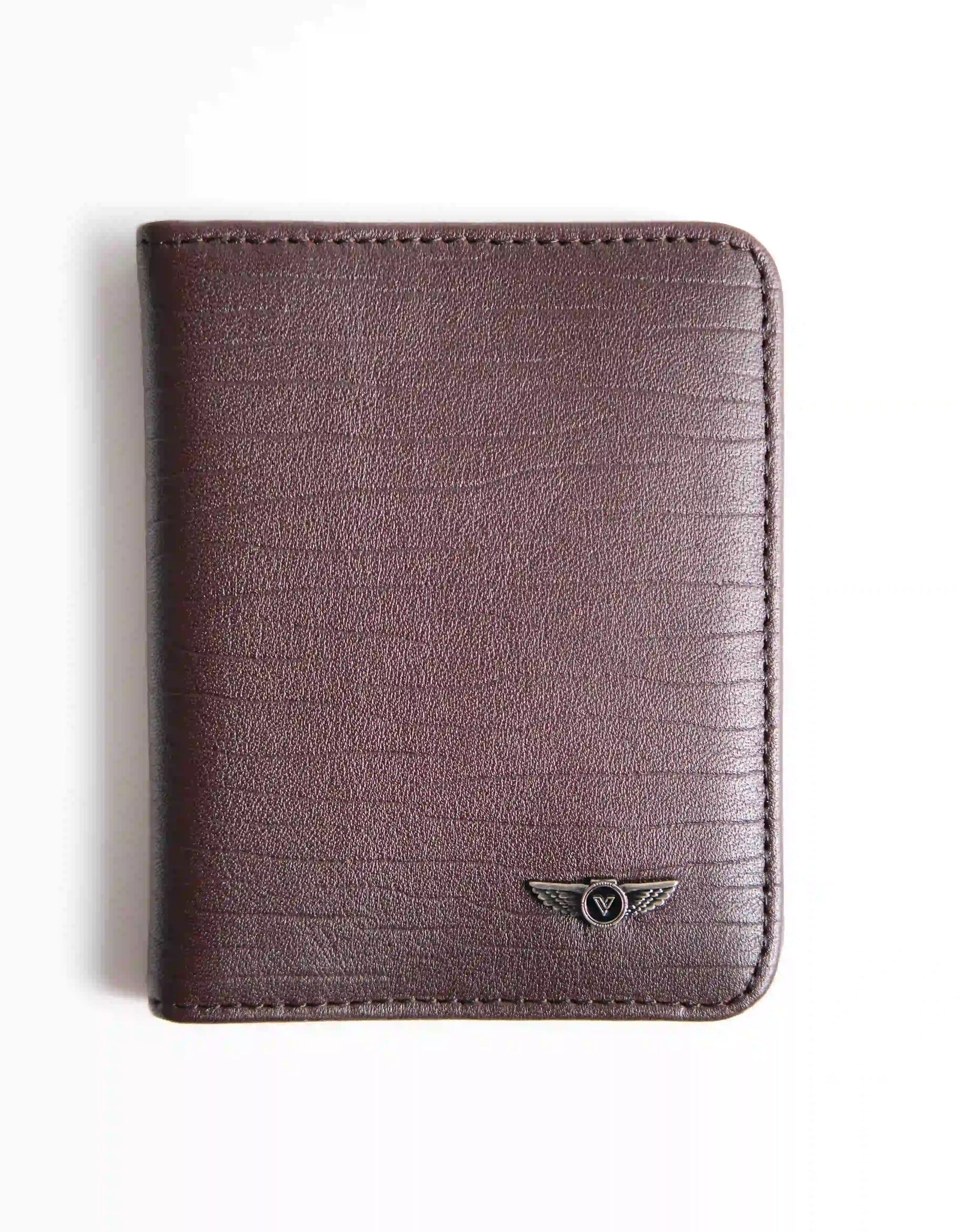 Verutti Men’s Leather Wallet in Brown Cowhide, Model VRW-5000-2
