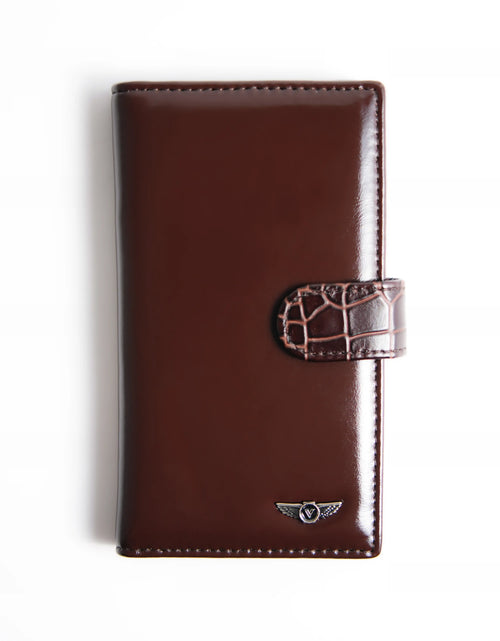 Load image into Gallery viewer, Verutti Men’s Leather Wallet in Brown Cowhide, Model VRW-5010-2
