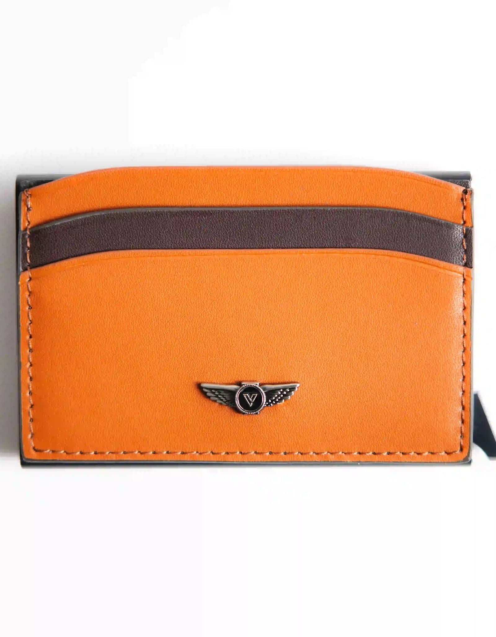 Verutti Men’s Leather Wallet in Honey Cowhide, Model VRW-1014-6