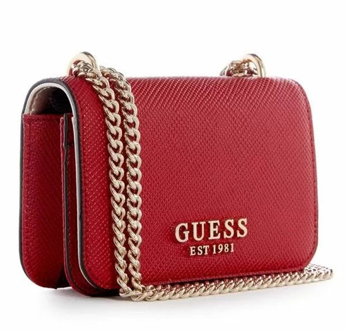 تحميل الصورة إلى عارض المعرض، Guess Alexie Micro Mini Crossbody bag Red
