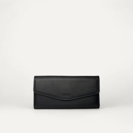 Victoria Long Wallet Black