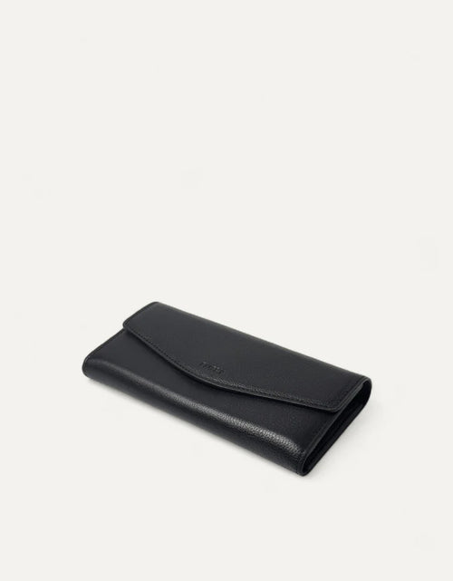 Load image into Gallery viewer, Victoria Long Wallet Black
