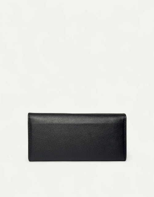 Load image into Gallery viewer, Victoria Long Wallet Black
