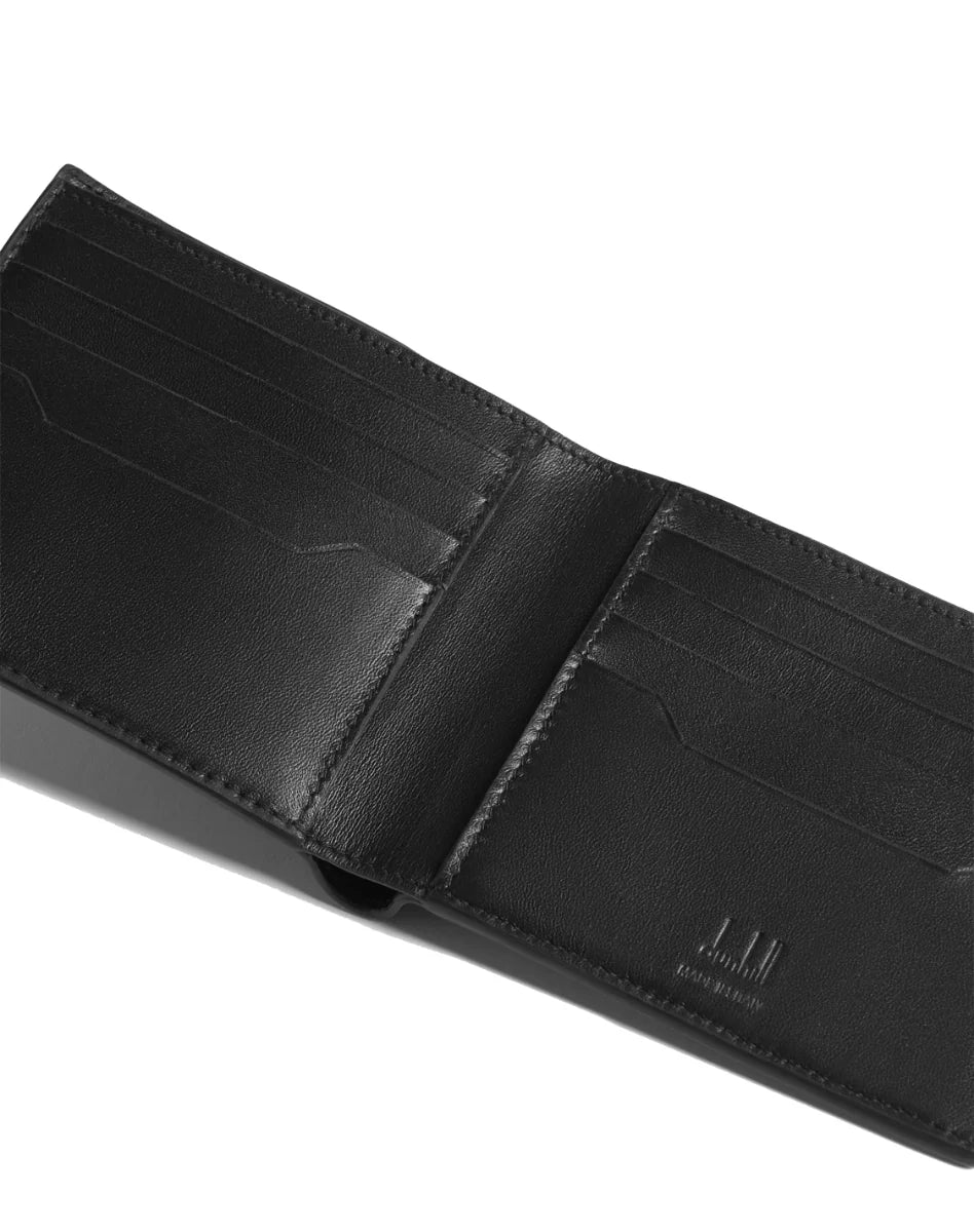 Dunhill 1893 Harness 8cc Billfold Wallet Black