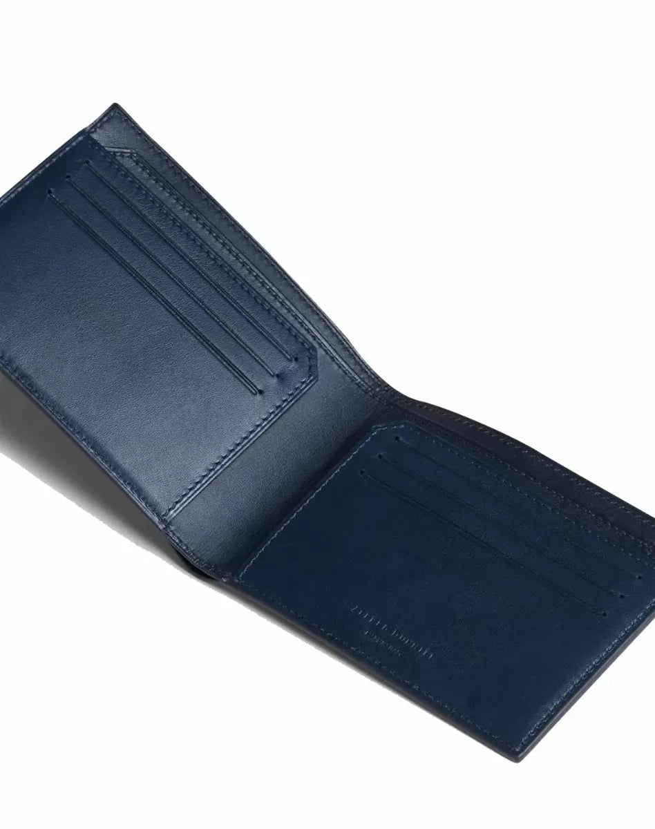 Dunhill Luggage DUKE 6cc Billfold Navy Blue