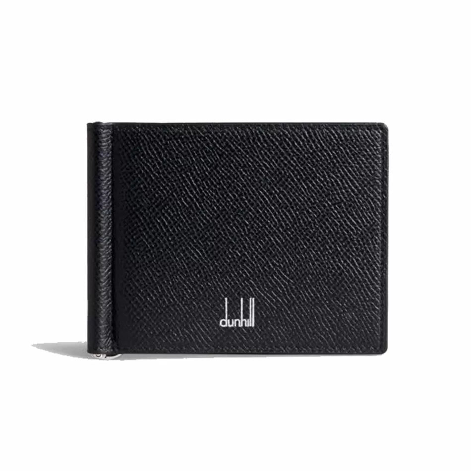 Dunhill Cadogan 6cc Money Clip Billfold , Black