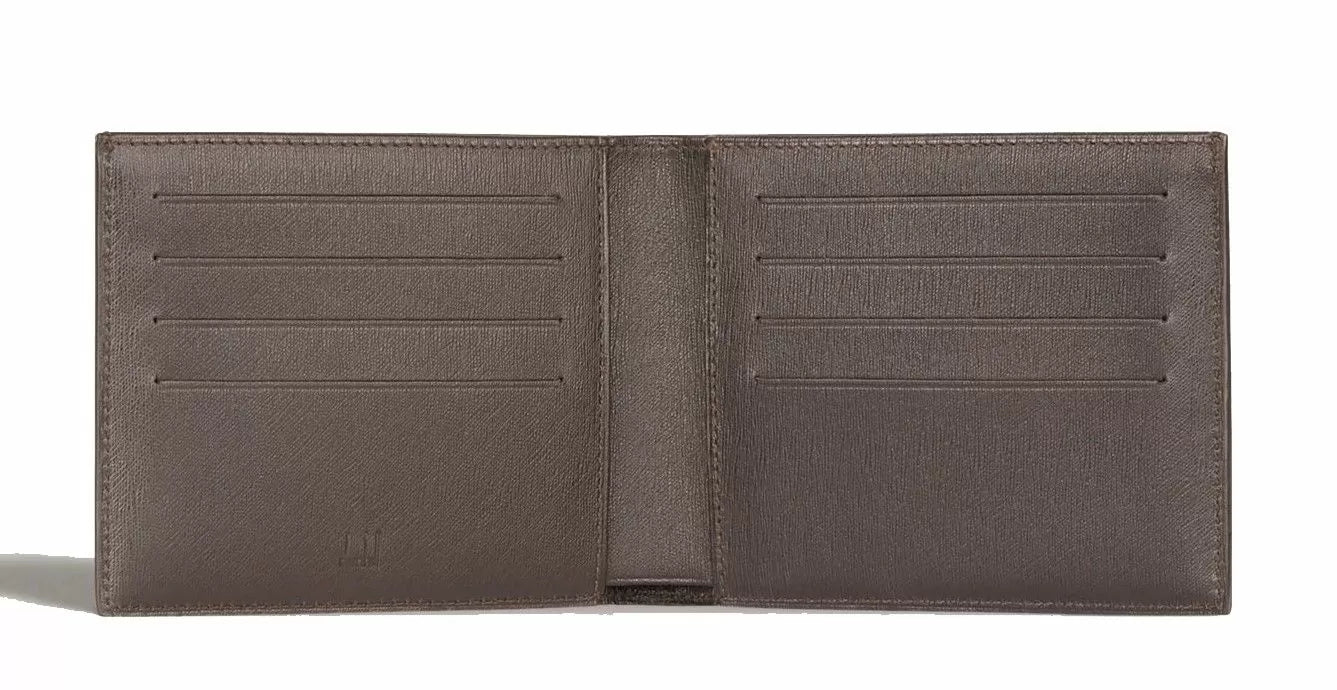 Dunhill Sidecar Leather Billfold Wallet Brown