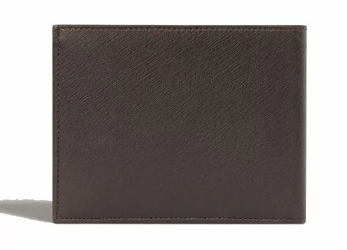 تحميل الصورة إلى عارض المعرض، Dunhill Sidecar Leather Billfold Wallet Brown
