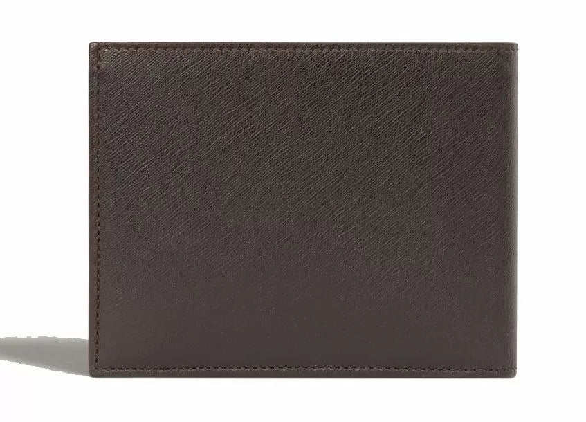 Dunhill Sidecar Leather Billfold Wallet Brown