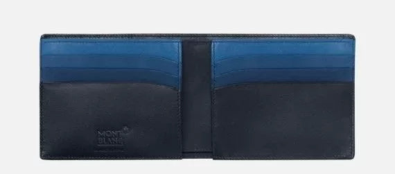 Montblanc Meisterstuck Wallet 6Cc Navy Blue