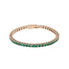 Load image into Gallery viewer, Emerique Emerald Tennis Bracelet
