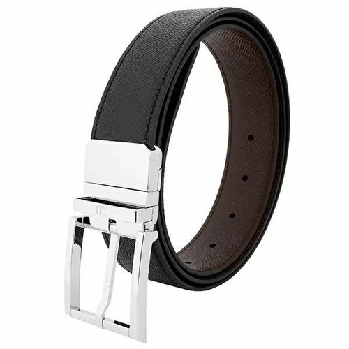 Load image into Gallery viewer, Dunhill Leather belt - Black/Brown leather size 35MM
