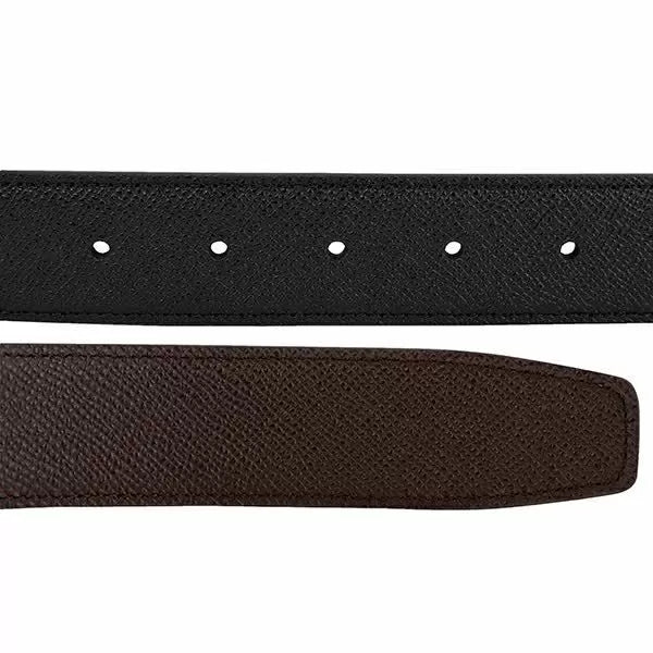 Dunhill Leather belt - Black/Brown leather size 35MM